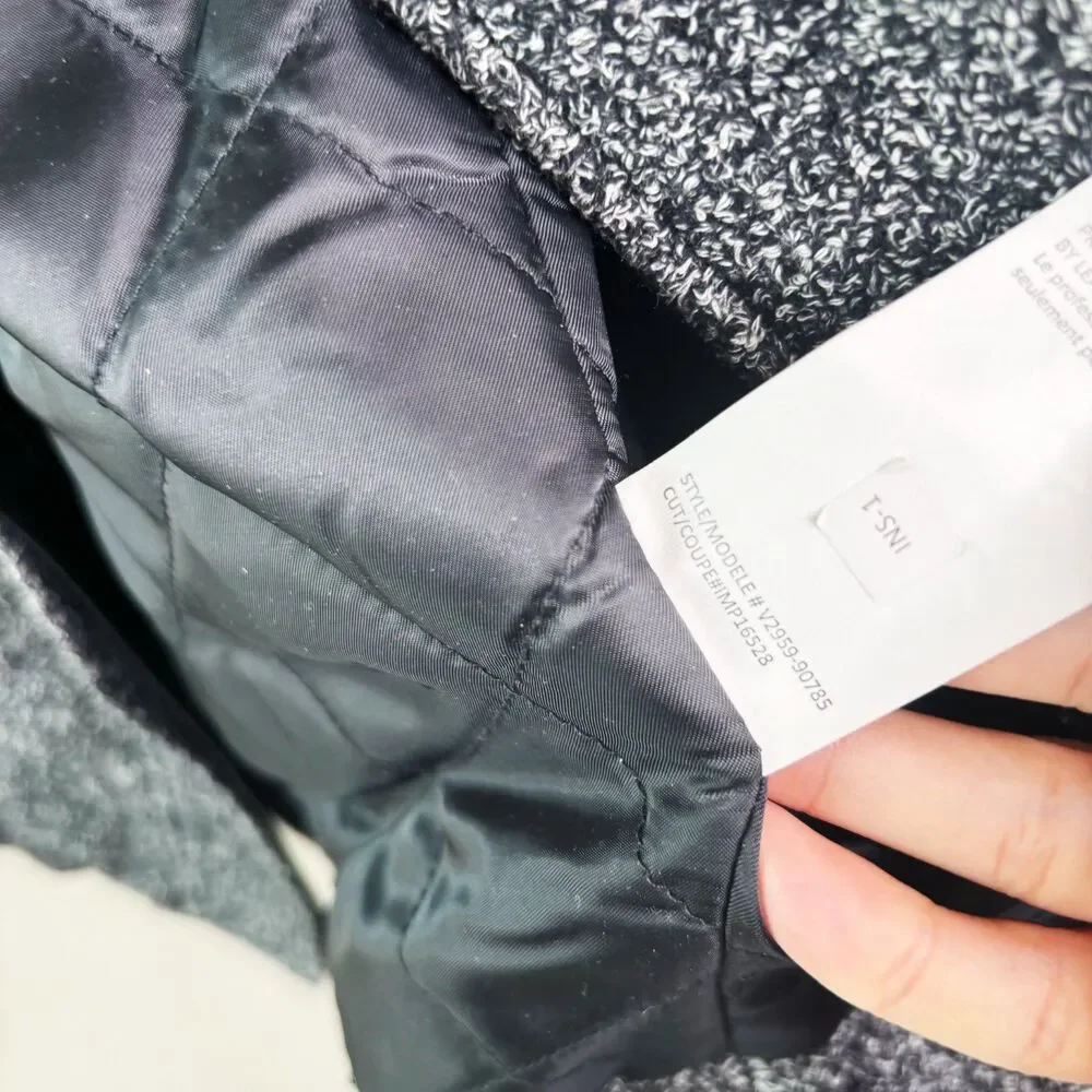 Vince Shawl Collar Asymmetric Coat